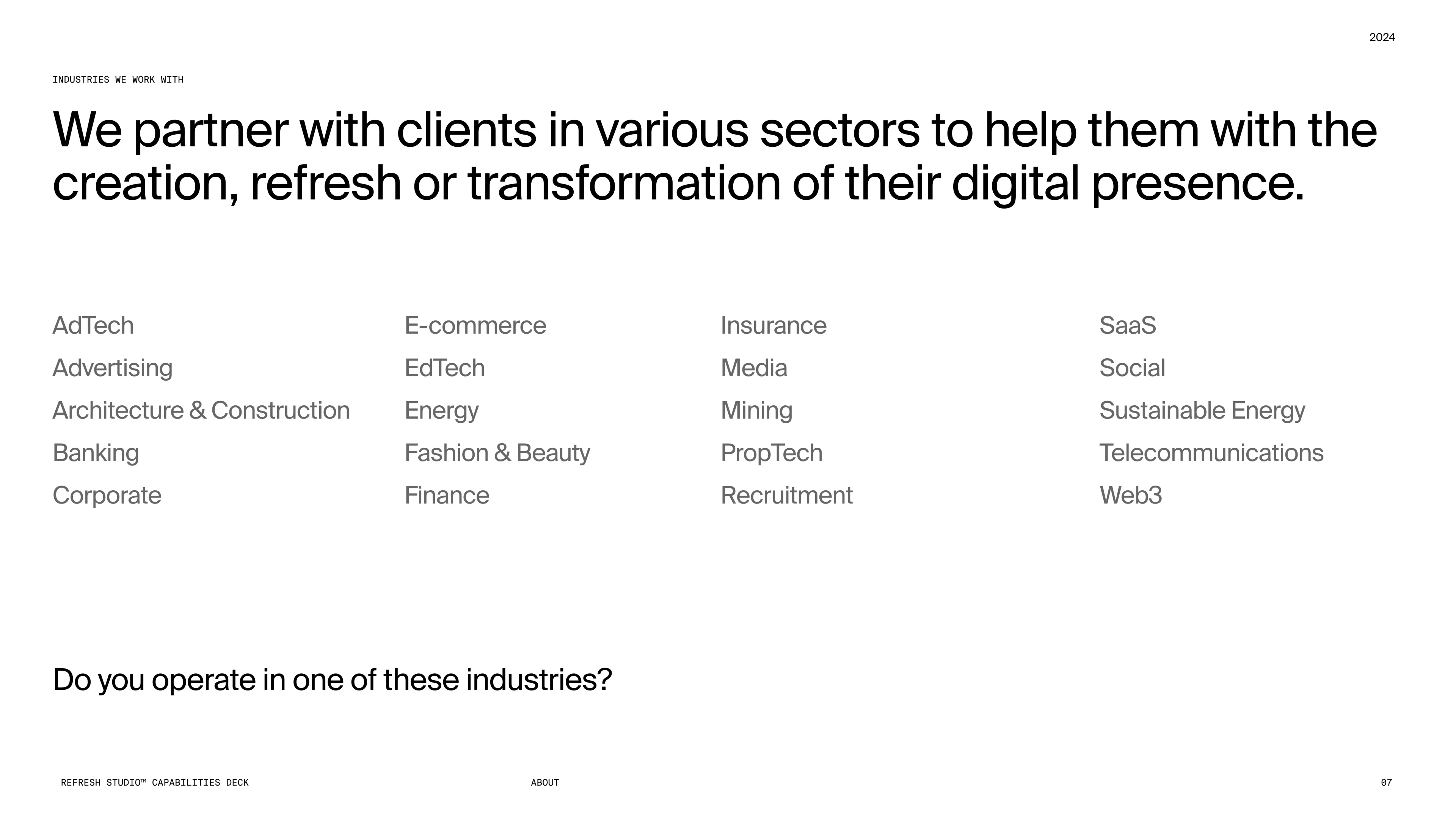 Slide from the presentation